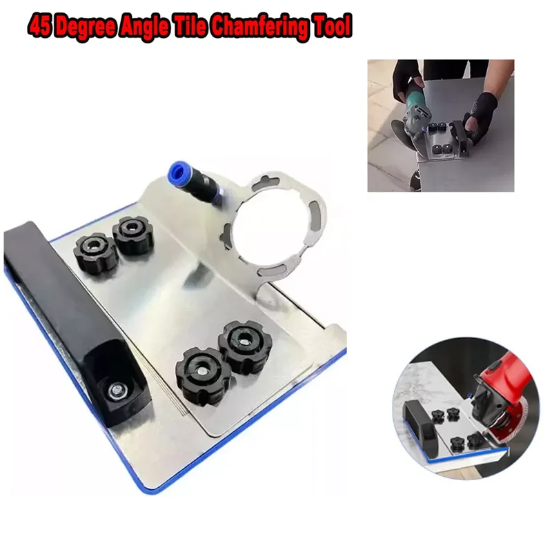 

Angle Grinder Stand for Tile 45° Chamfer Cutting Metal Ceramic Tile Chamfering Frame Grinder Holder Portable Chamferer Tools