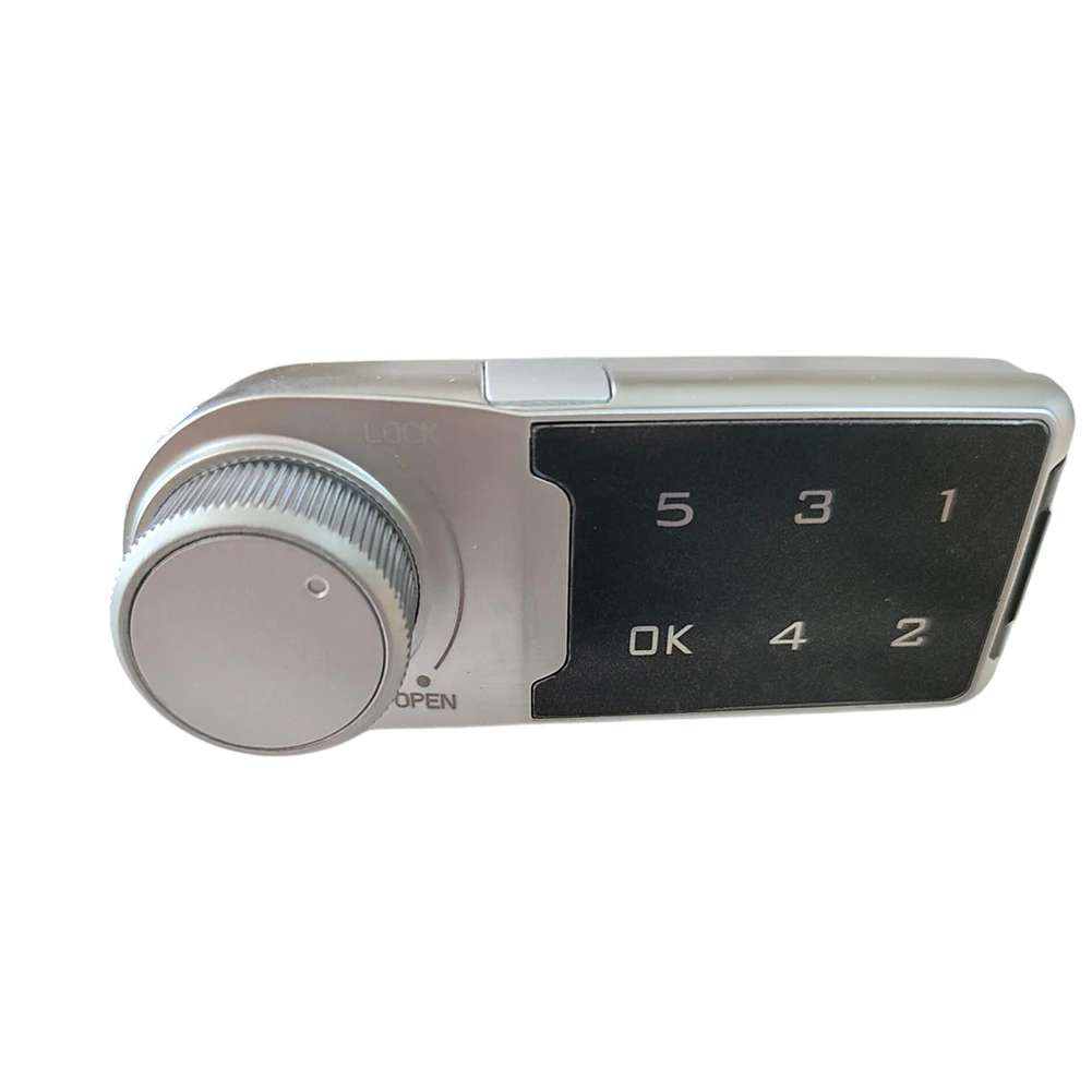 Zinc Alloy Electronic Touch Lock for Exterior Doors Magnetic Sensor Auto Lock Function 92.5x37mm 20mm 30mm Fit