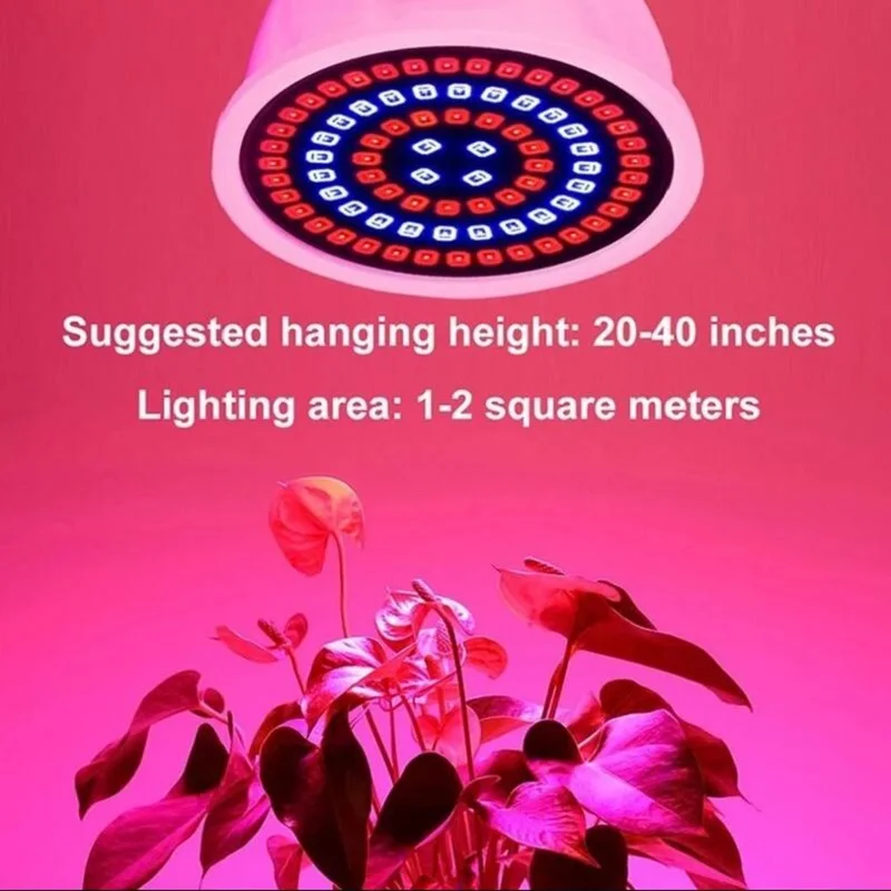 LED Plant Grow Light Cup E27 E14 Plant Indoor Fill Light Cup 220V Hydroponic Full Spectrum Bulb Purple Plant Growth Lamp Cup Lam