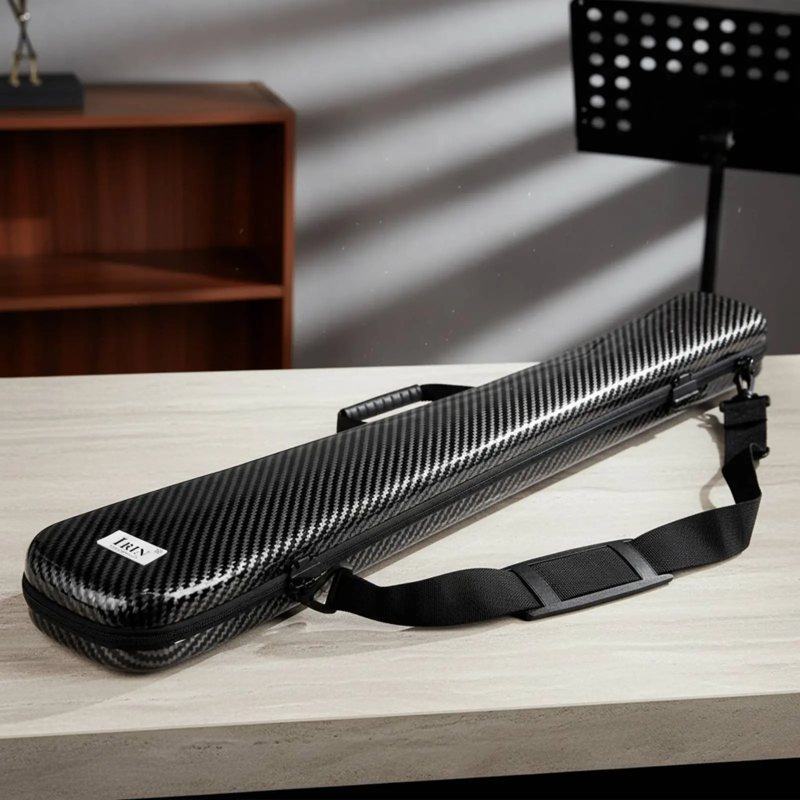 

Double Bass Bow Case Lightweight Two-Bow Case Instrument Storage Weather Resistant Portable for Musicians, Performance, Outdoor