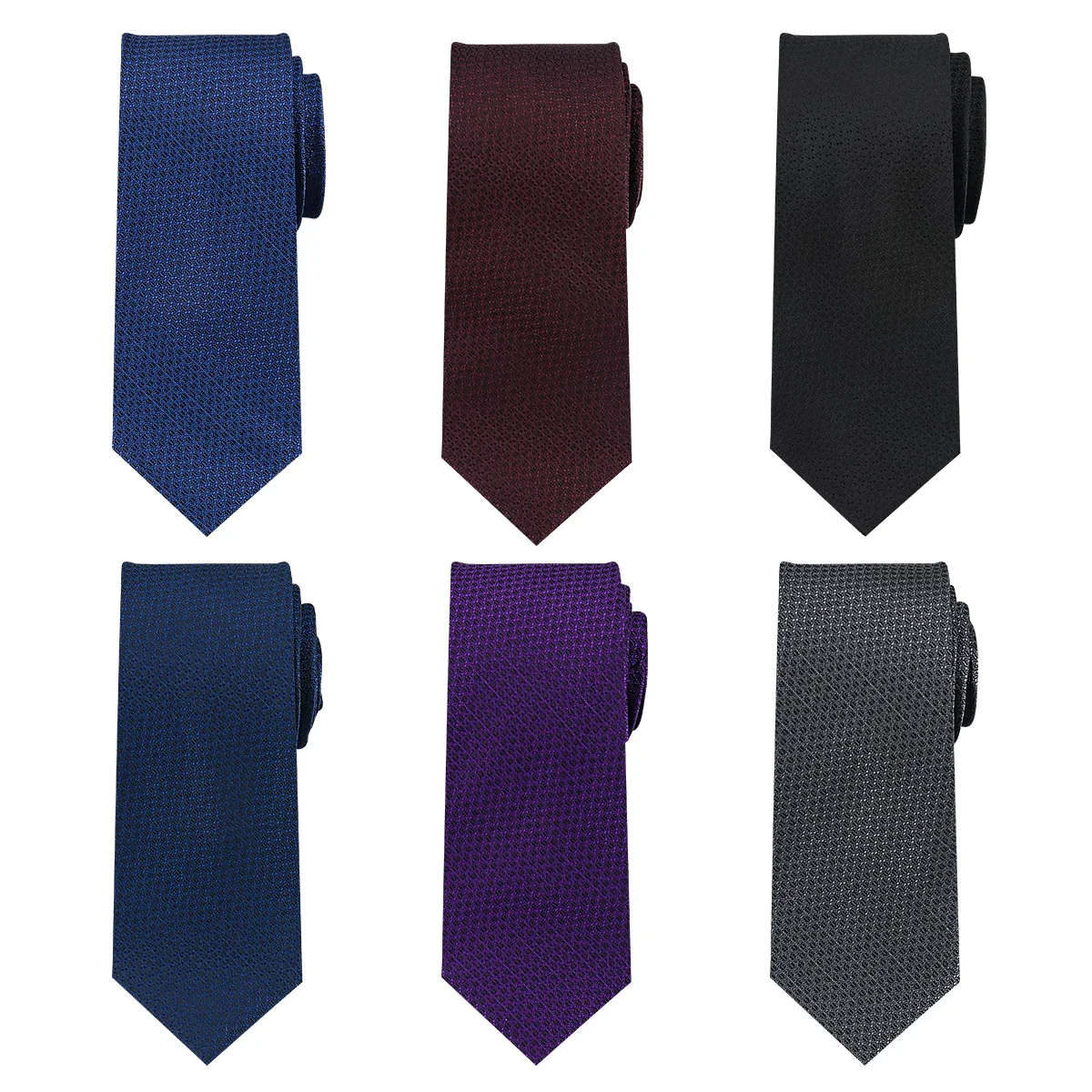 High Quality Paisley Tie 6 Pcs Elegant Fashion Men Tie Set 6 Luxury Ties Suit Accessory Wedding Formal Party Selected Men Gifts