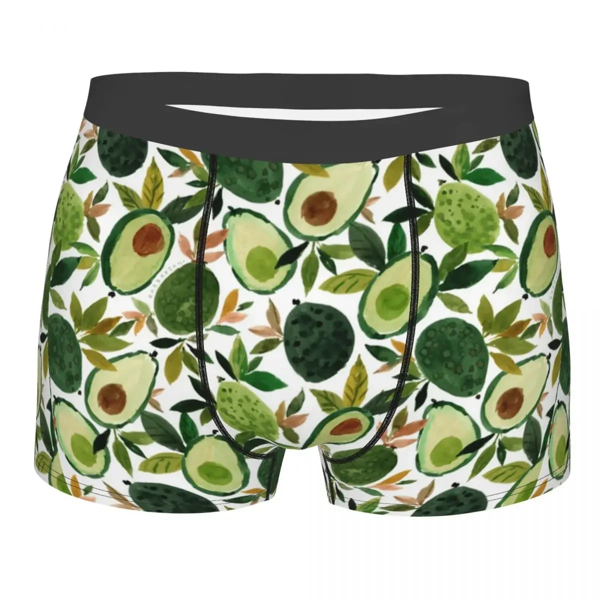 Herren Avocado Lover Unterwäsche Lustige Boxershorts Shorts Höschen Männliche Polyester-Unterhose