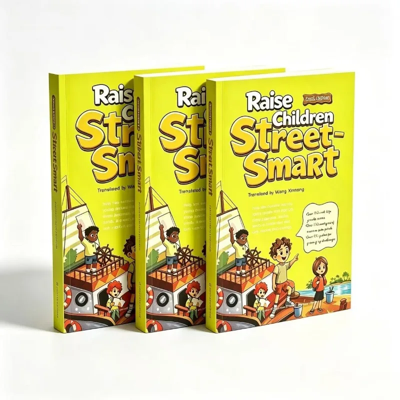 Raise Children Street Smart  Kids EQ Development Book Social Wisdom Life Skills Growth Guide Educational Story Book for Children
