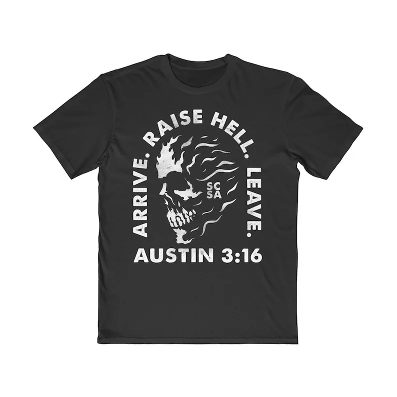 Vintage Style Wrestling Rattlesnake Texas Tee Cold Stone