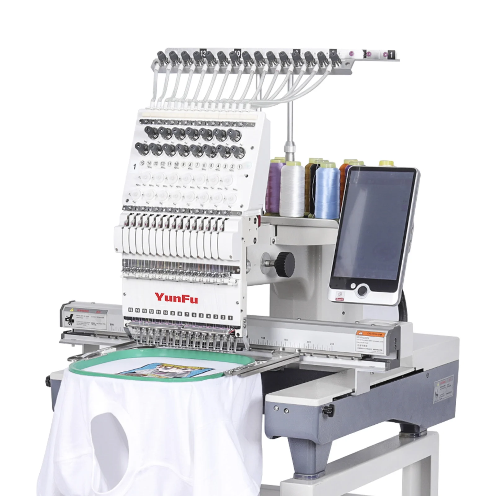 DDP Dahao A15 Pro Single Head Computerized Embroidery Machine High Quality New Condition for Home Industrial Use Automatic Motor