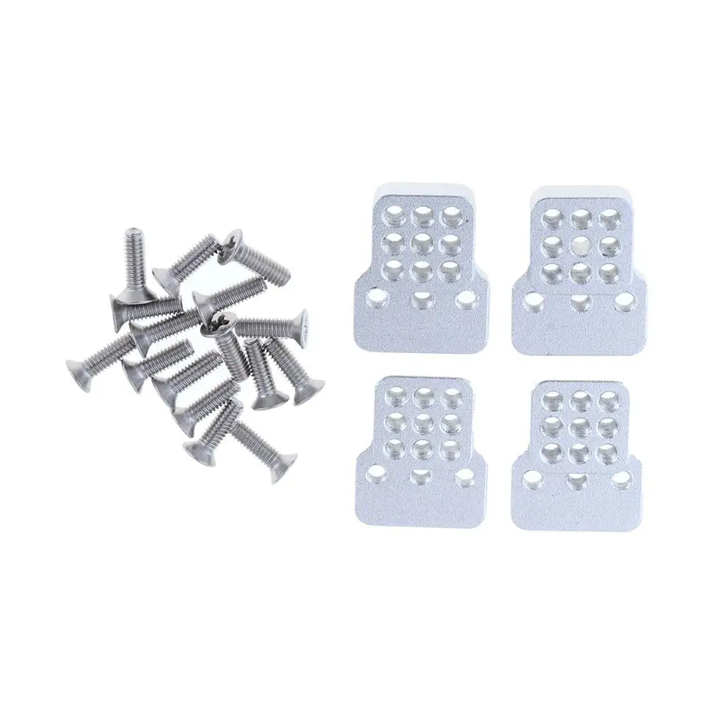 Metal Shock Mount Lift Kit RC Car Accessories for WPL C14 C24 1 16 Crawler Pickup Semi Truck Chassis Upgrade