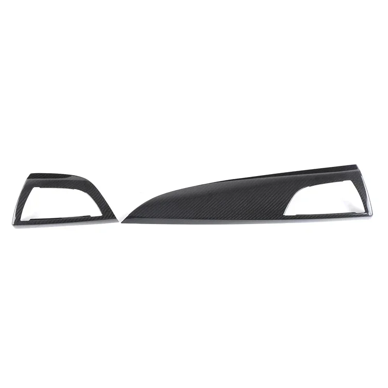 Real Carbon Fiber For BMW 1 2 Series F20 F21 F22 F23 2012-2017 Car side air outlet panel decorative sticker Car accessories LHD