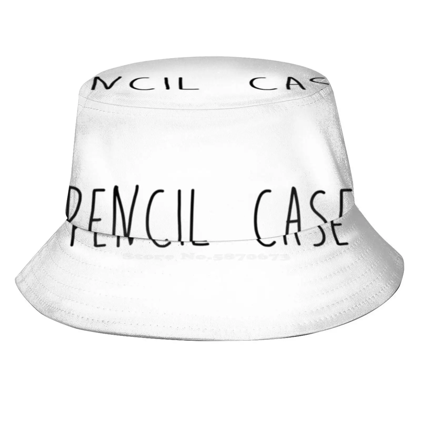 Pencil Case Sun Cap Fisherman Hat Bucket Hats Funny Comedy Humour Humor Haha Joke Laugh Cute Prank Comedic Midnight Sparrow