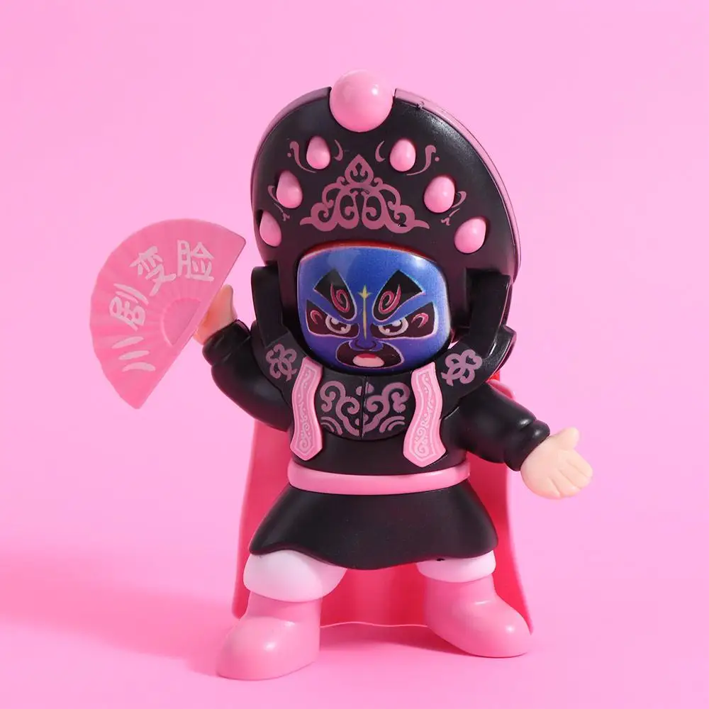 Face Change Sichuan Opera Face Changing Doll Plastics Sichuan Opera Face Changing Toy DIY Crafts Chinese Style Opera Face Makeup