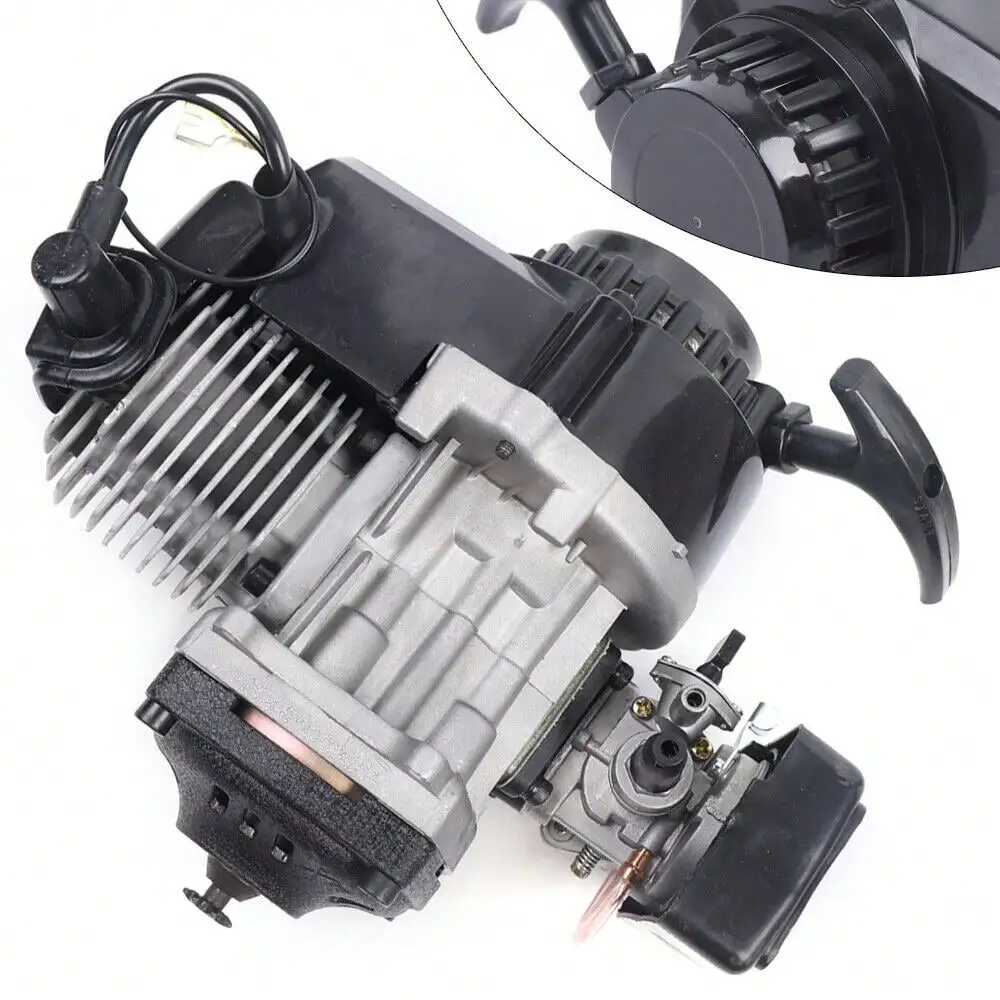 

2 Stroke Racing Engine Motor 47/ 49/ 50cc For Bike Mini Pocket Quad Dirt Bike ATV Scooter Without Battery