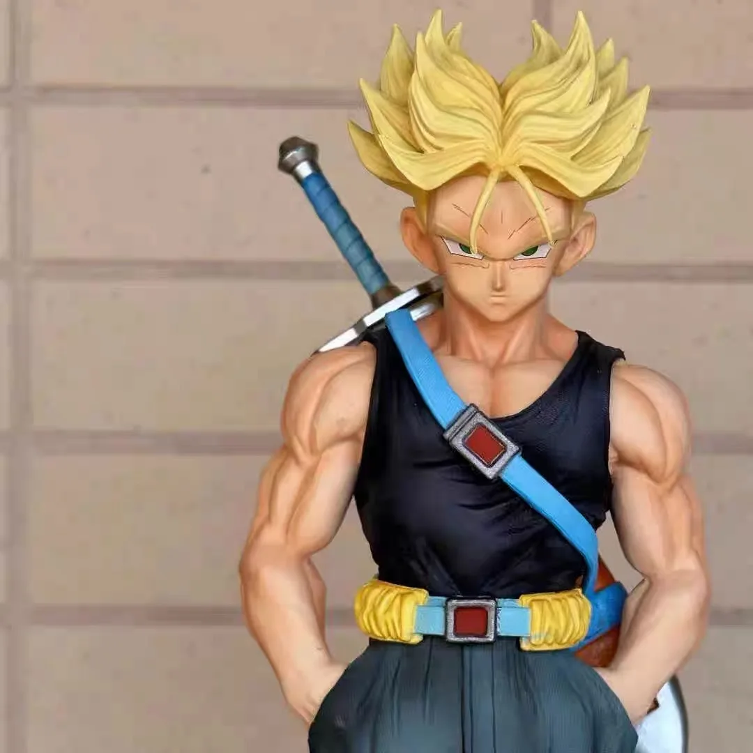 Figura de acción de Anime de Dragon Ball Z Fighters Torankusu, modelo de pie, Trunks GK, adornos coleccionables, regalos de juguete para niños