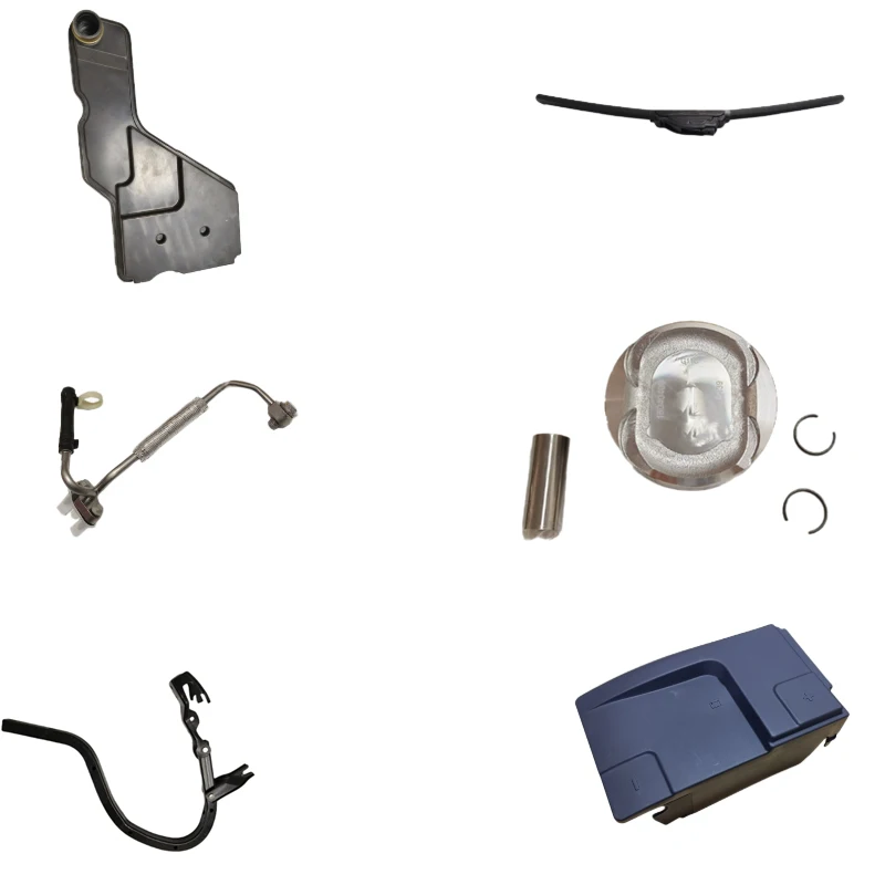 Luggage compartment lid hinge Battery cover Turbine coolant supply pipe engine piston transmission filter screen