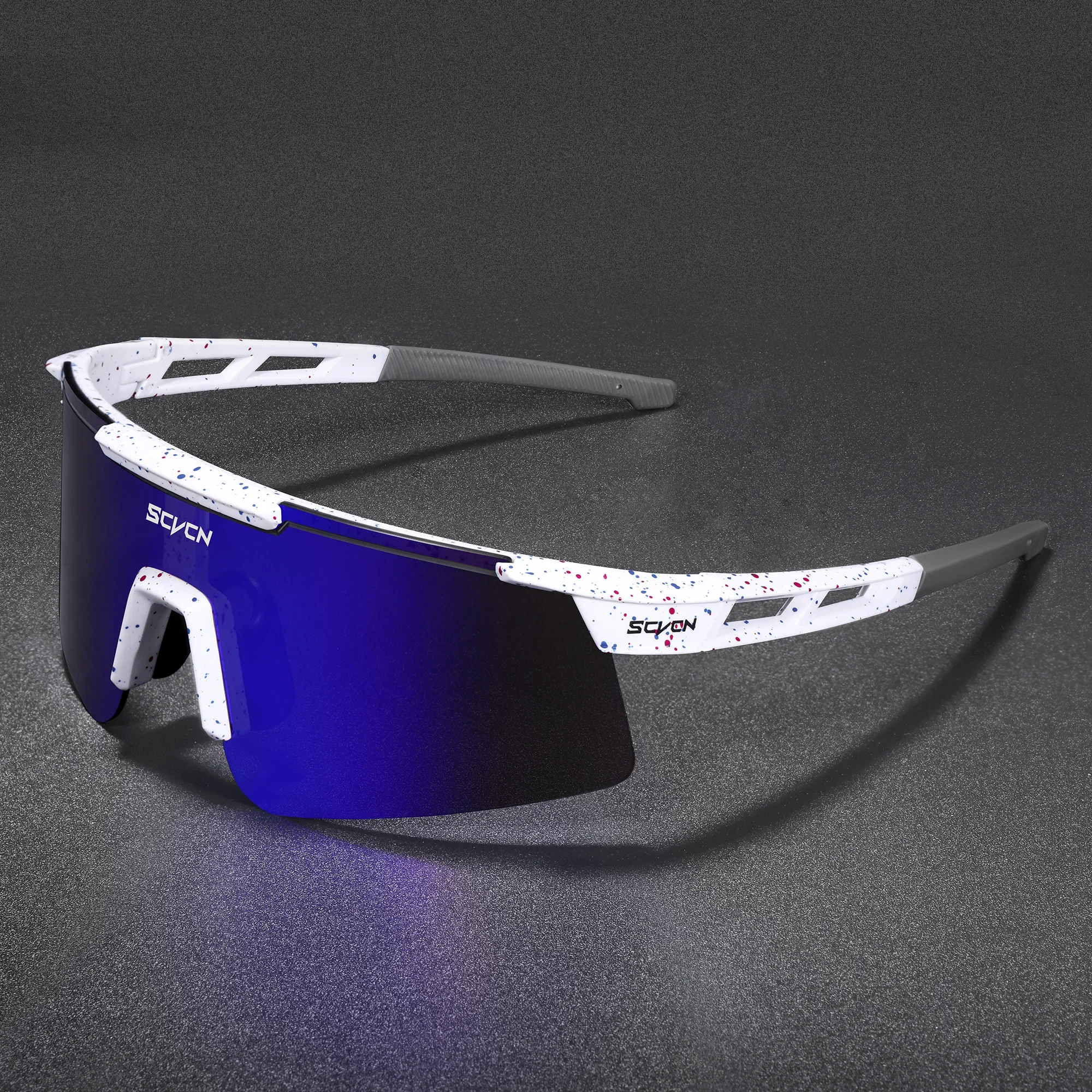 SCVCN UV400 Fietsbril Heren Dames MTB Racefiets Zonnebril Outdoor Wandelen Drive Running Zonnebril Mode Sportbril