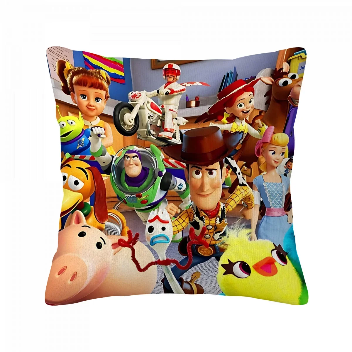 

Toy Story Luxury Cushion Cover Room Decorating Items Pillows for Sofa Throw Pillow Covers Home Decorations Anime Cushions