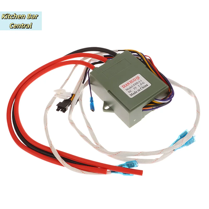 【DC 3V Gas Stove Double Ignition With Temperature Control And Display Pulse Igniter 12 Wires For Gas Water Heater】