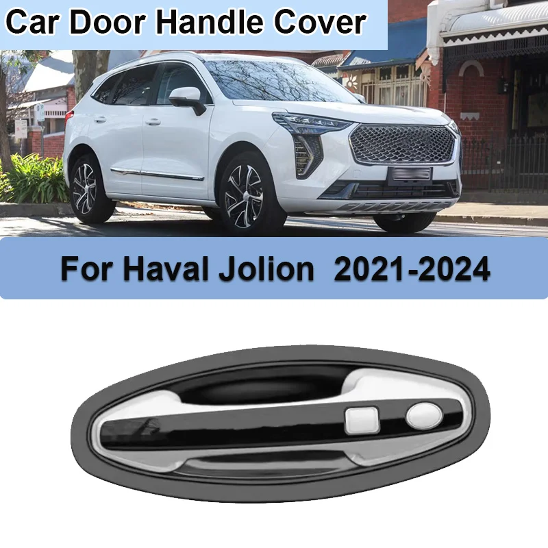 

For Haval Jolion 2021 2022 2023 2024 2025 Stainless Steel Door Bowl Handle Protective Cover Scratch-resistant Car Accessories