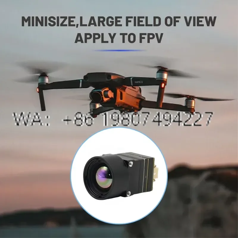 Night Vision Thermal Imaging Module 640x512 Uncooled Infrared Core 40mK NETD Industrial Night Vision Systems 10x