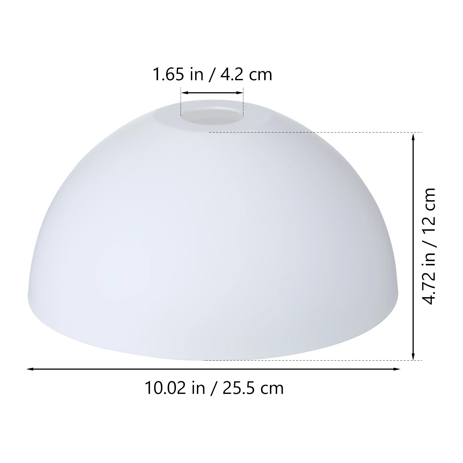 Plastic Mushroom Lampshade Simple Pendant Light Cover Replacement for Bedroom Living Room Ceiling Fan Decorative Lamp Shade