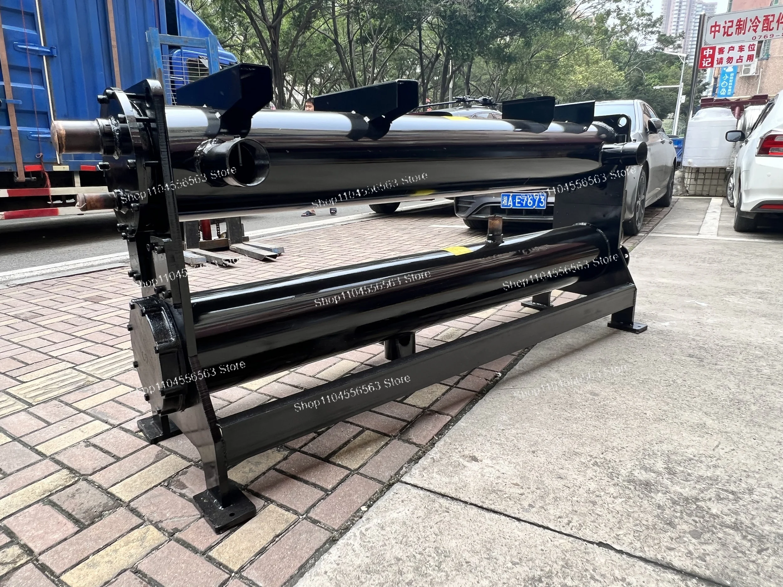 Shell and Tube Condenser 2-120HP Range Multi-System for Water-Cooled Chillers Industrial Use Customizable Heat Exchanger