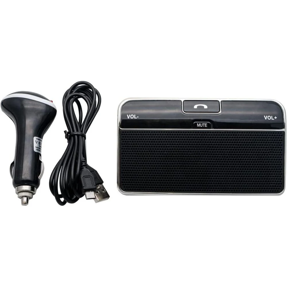 

Wireless Vehicle Car Speakers Handsfree Car Kit Hands-free Bluetooth Speakerphone Sun Visor Music Player multi-function