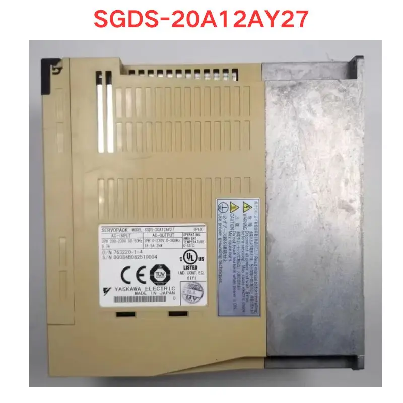 Used OEM disassembled parts SGDS-20A12AY27 Servo driver Functional test OK