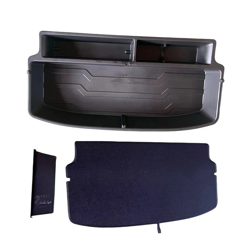 

Trunk storage box storage trunk baffle fill invisible storage box