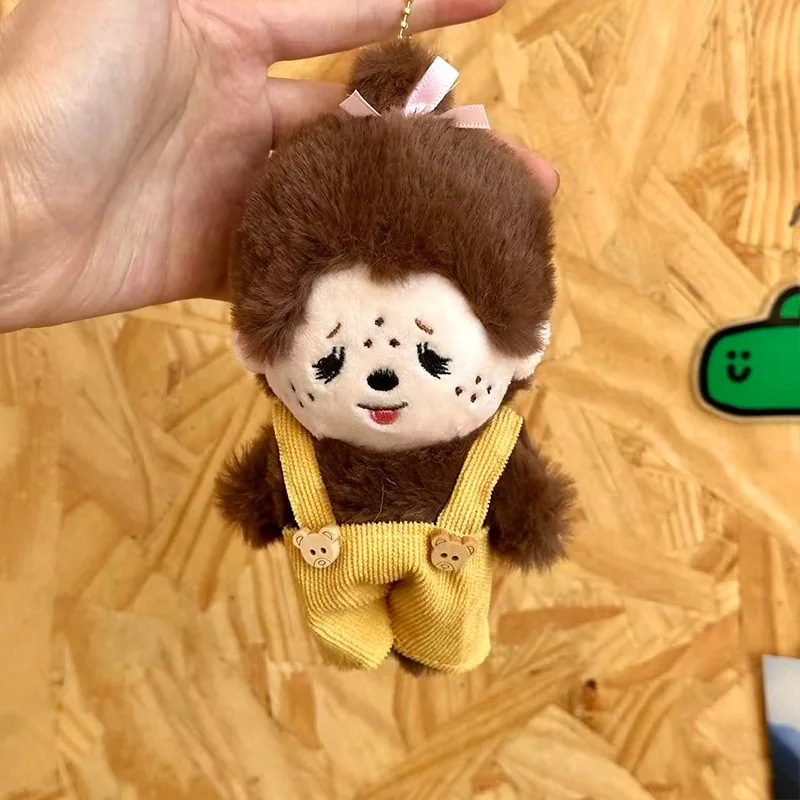 Kreskówka dla Monchhichi Pluszak Brelok Pluszak Kombinezon Figurka Akcesorium do Torby Automat do Zabawek Lalka Prezent Świąteczny