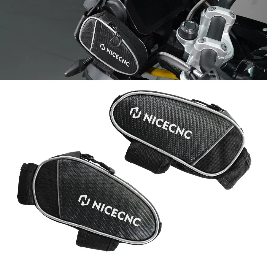 

Motorcycle Black Windshield Fairing Pouch Bag for BMW R1250 GS Adventure 201824 Waterproof Storage Solution with Durable Materi