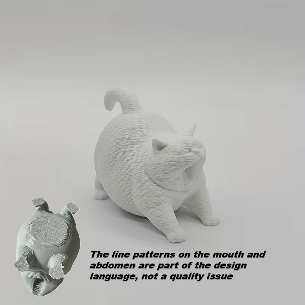 1 stuk giechende kattenbeeldje, compact bureaudecoratie voor thuis, kantoor, auto, perfect cadeau voor kattenliefhebbers (Kerstmis, Halloween, verjaardag)