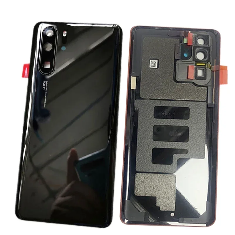 Back Cover For Huawei P30 Pro Battery Cover Rear Door Glass Housing Case with Camera Frame Replacement Parts