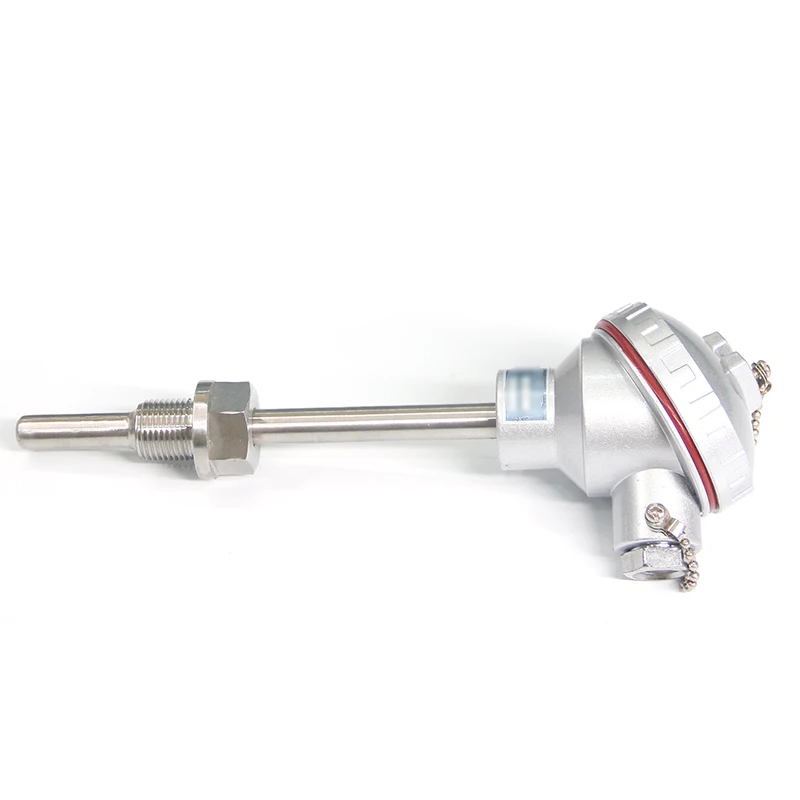 QD Stainless Steel High Temperature Sensor PT100 Used for 4-20mA Armoured Temperature Transmitter Controller