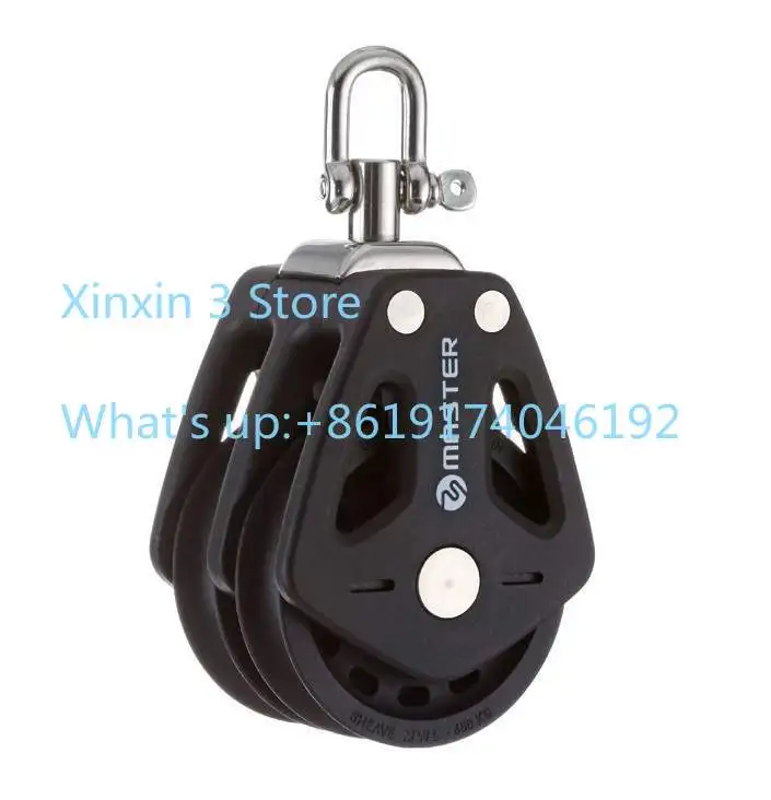 

35Mm wheel diameter 8mm wire diameter double wheel/rotary bearing pulley BP-3503F