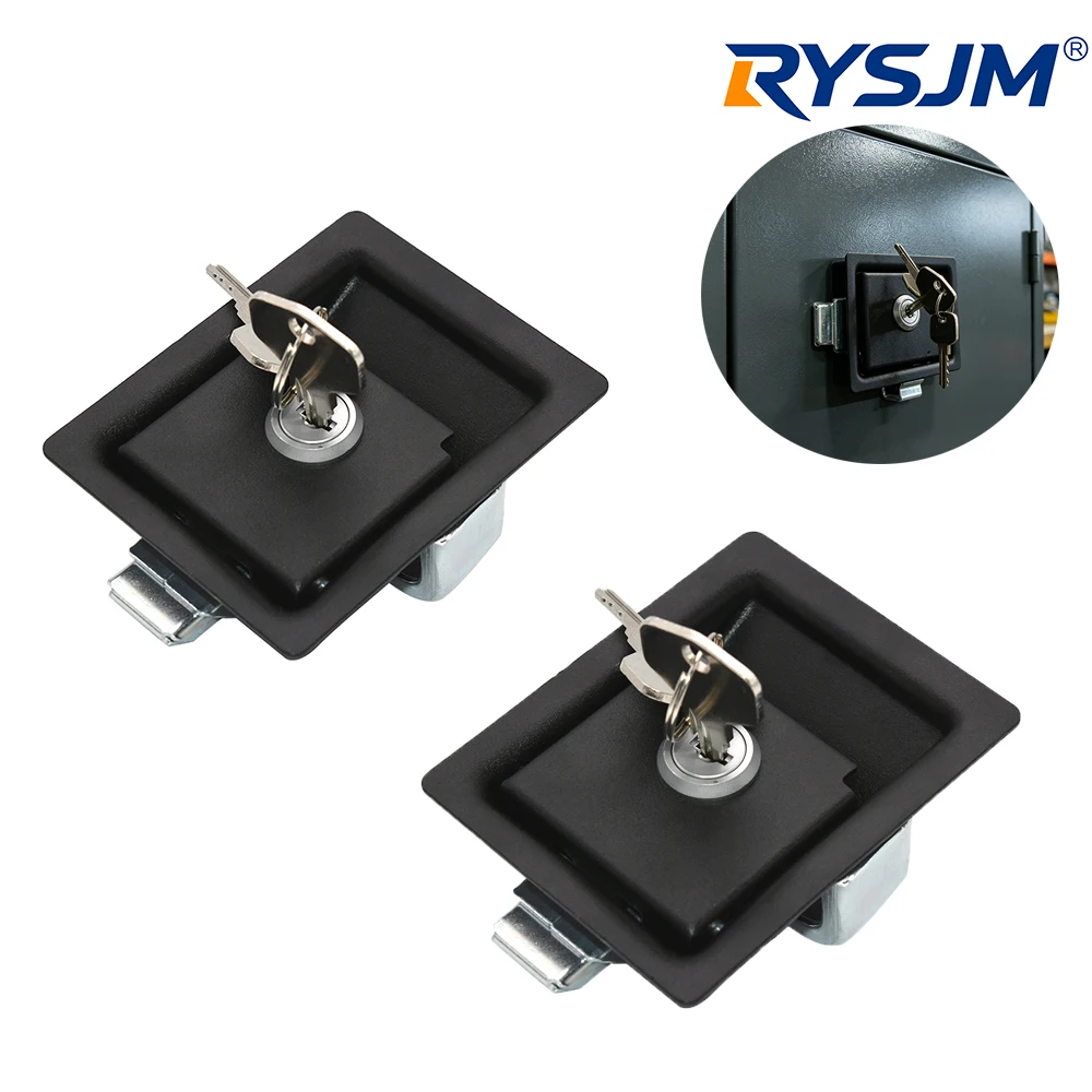 

1 2 4 pc Trailer Paddle Door Lock Latch Stylish Rugged Reliable Hardware Cabinet Door Lock for Toolbox RV Boat Truck Industrial