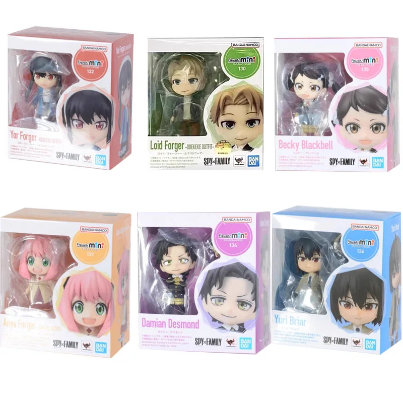 

Bandai SPY×FAMILY Anime Figuarts mini Anya Forger Model kit Action Figure Toys For Kids Collectible Gift Desktop Decoration Doll
