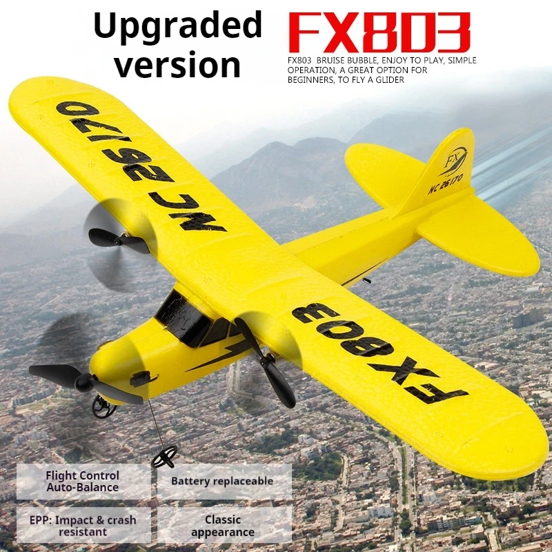 

New Fx803 Remote Control Rc Glider Fixed Wing Epp Foam Remote Control Aircraft Outdoor Aircraft Model Toy Aircraft Gifts