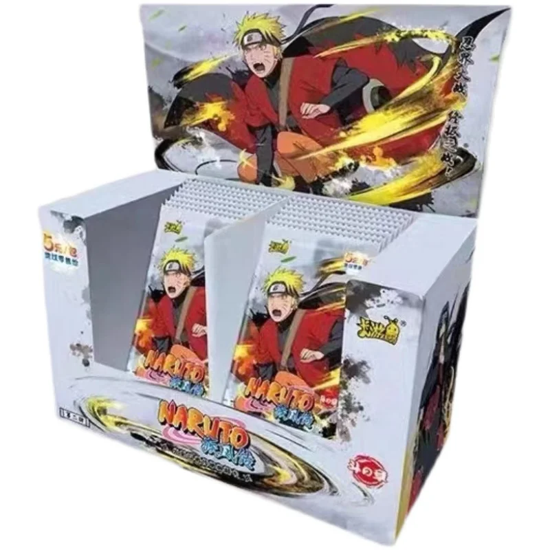 Naruto Collection Card Booster Box Kayou Tier3 Wave2 Bullet Colour Children Gift Box Thick Card Table Game Gift