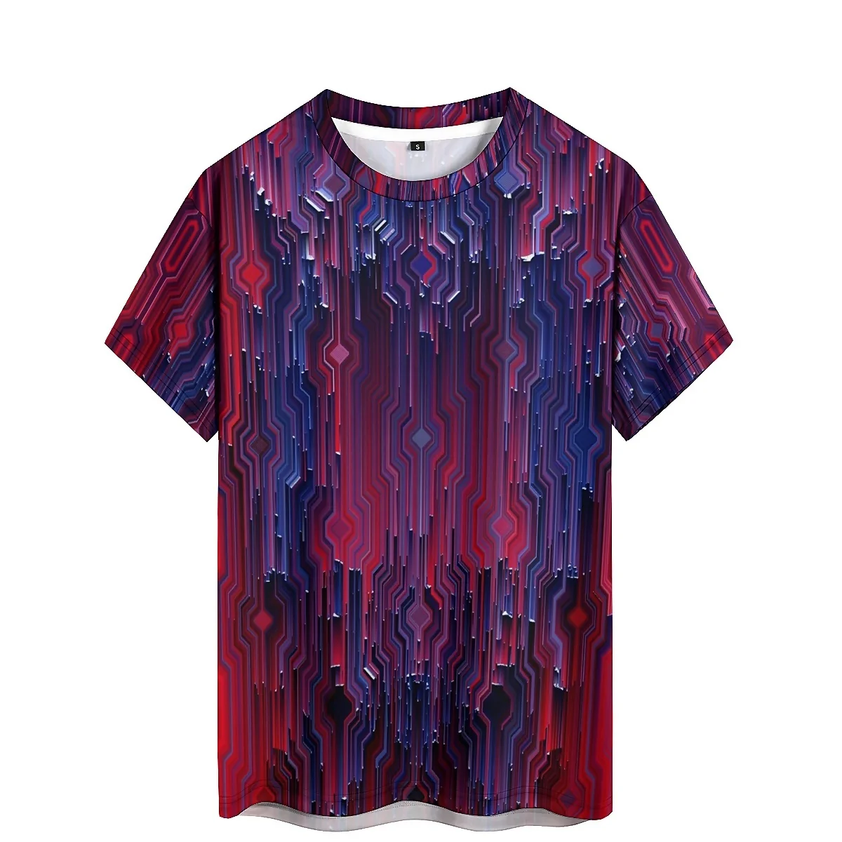 

Men's New Personalized Street Fashion 3D Printed Short-Sleeve T-Shirt - Couple Outfit