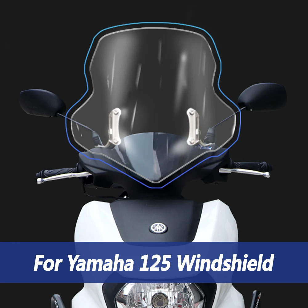 

For Yamaha Xuying 125 Fuying 125 Windshield Pedal Windshield Modification Saiying GT125 Adjustable Front Windshield Up and Down