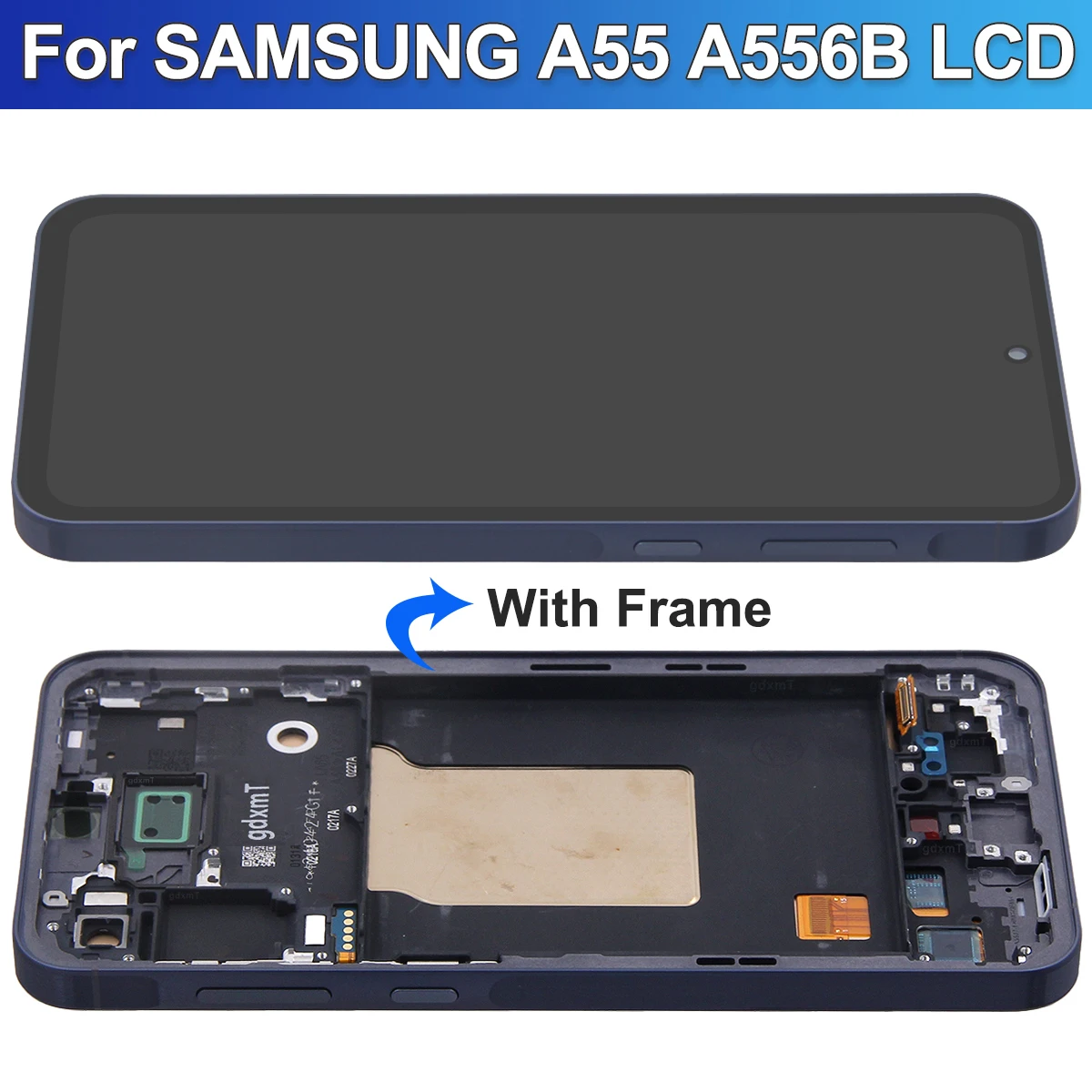 6.6\'\' Super AMOLED For Samsung A55 5G LCD A556U A556B A5560 Display Touch Screen Digitizer For Samsung A556E LCD Replacement