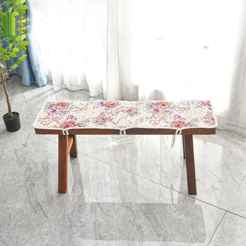 30x150cm Stool Chair Mat Canteen Long Bench Cushion Shoe Changing Solid Wood Bench Chair Cushion Wooden Bench Cushion Mat New