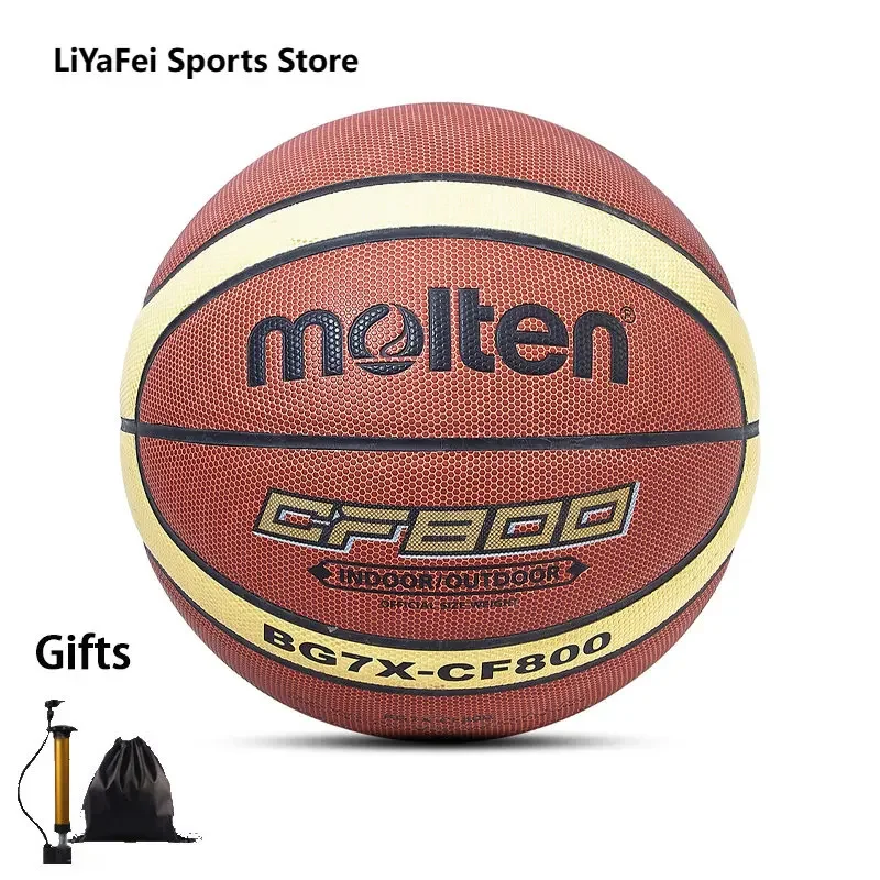 Original Molten Size 5 6 7 Standard Basketball Official Training Game Outdoor Indoor Ball Man Women Youth Basketballs CF8000