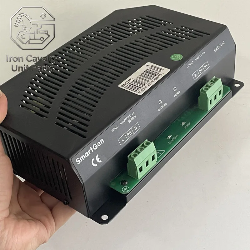 BAC2410 Smartgen generator set battery charger 24V 10A automatic intelligent float charging