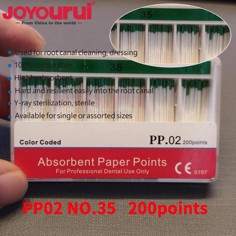 F1 F2 F3 Dental Absorbent Paper Points Root Cancel Files Endodontics Cotton Fiber Tips Dentist Product Materials PP endo file