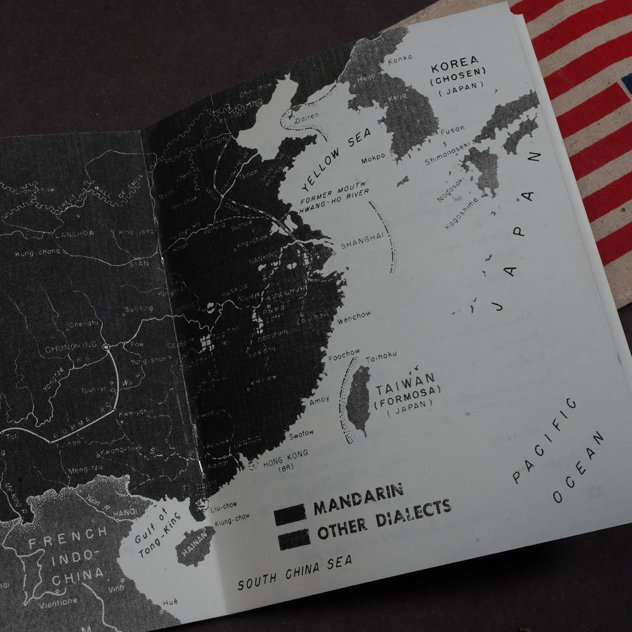 Segunda Guerra Mundial-era M1943 《Guía de lenguaje hablado chino》Artefacto coleccionable