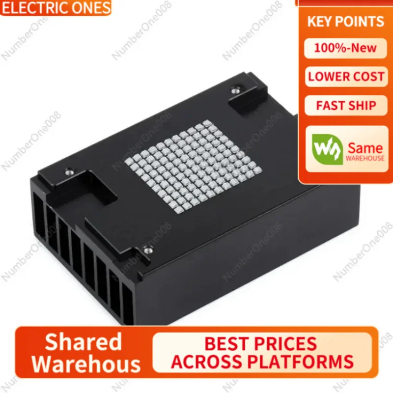 

【Waveshare genuine】Orin-Fan-PWM Original Radiator Embedded Variable Speed Cooling Fan with Bracket Shrapnel and Height Limit Scr