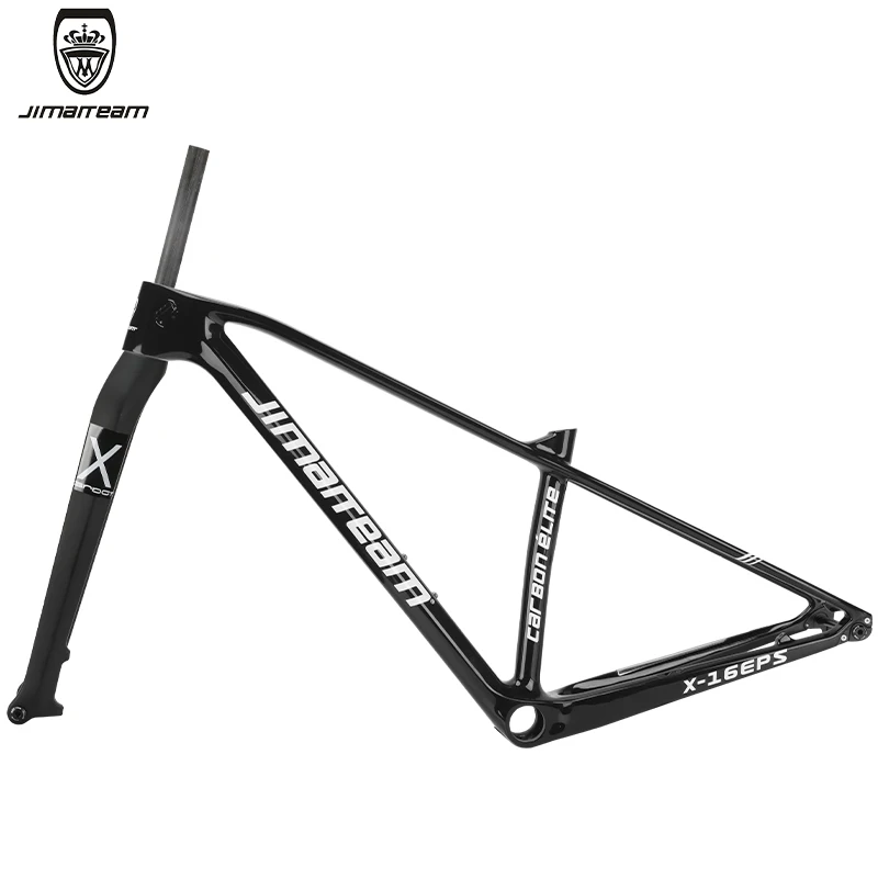 

Новый горный велосипед JIMAITEAM с рамой из углеродного волокна 2025 года, дисковый тормоз с ковшом, рама 29ER MTB BOOST, черная