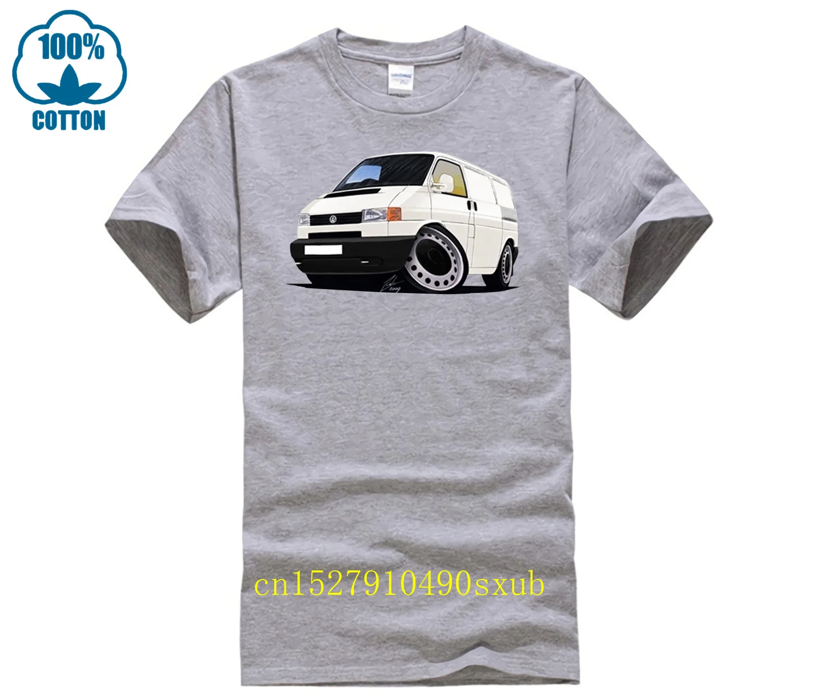 Mens Summer Shirts Short Sleeve Volkswagen T4 Transporter Mens Round Collar Short Sleeve T Shirts Cheap Homme Cool Tshirt