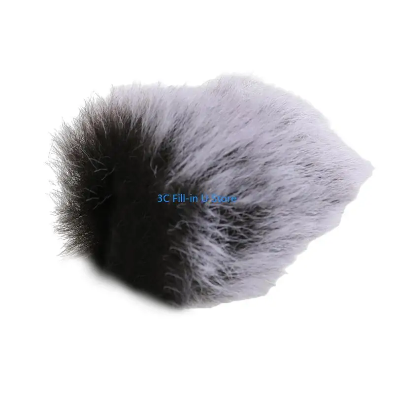 G8TA Faux Furry Windscreen สำหรับ ZV1 ZV1F ZVE10 MIC ฝาครอบได้รับเสียงที่ชัดเจนและมีคุณภาพ