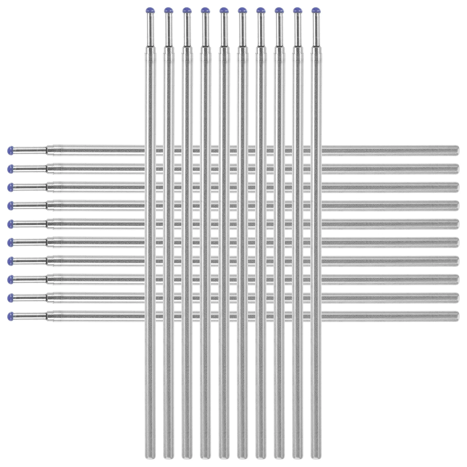 

20 шт., сменные стержни для ручек для татуировок, металлические наконечники, профессиональные маркеры для кожи для трафаретов, контурные ручки для татуировки, маркеры для кожи