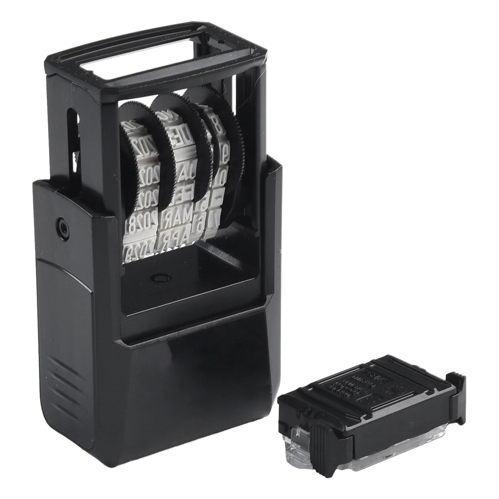 Mini Carimbo Datador de Borracha 4810 para Trodat Autoentintado com Almofada de Substituição de Impressão 20x38mm Compatível com 6/4910(P4)